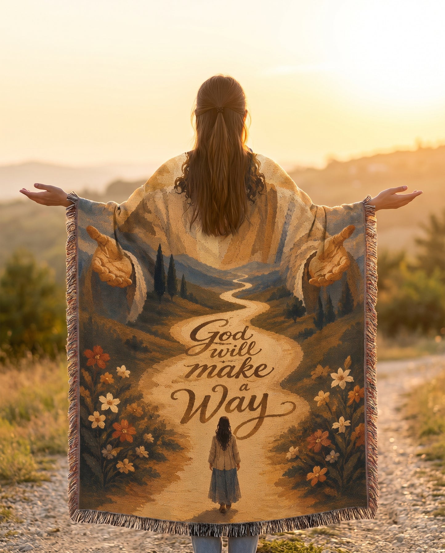 God Will Make a Way Woven Blanket gallery image 7