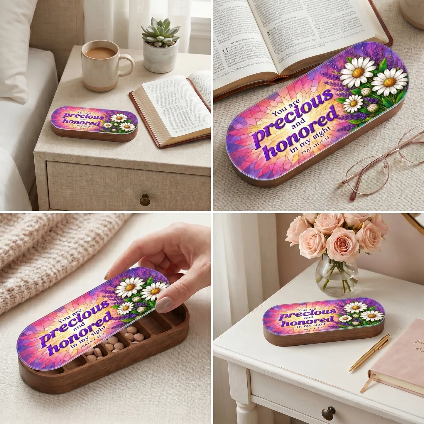 Precious and Honored - Isaiah 43:4 Pill Organizer