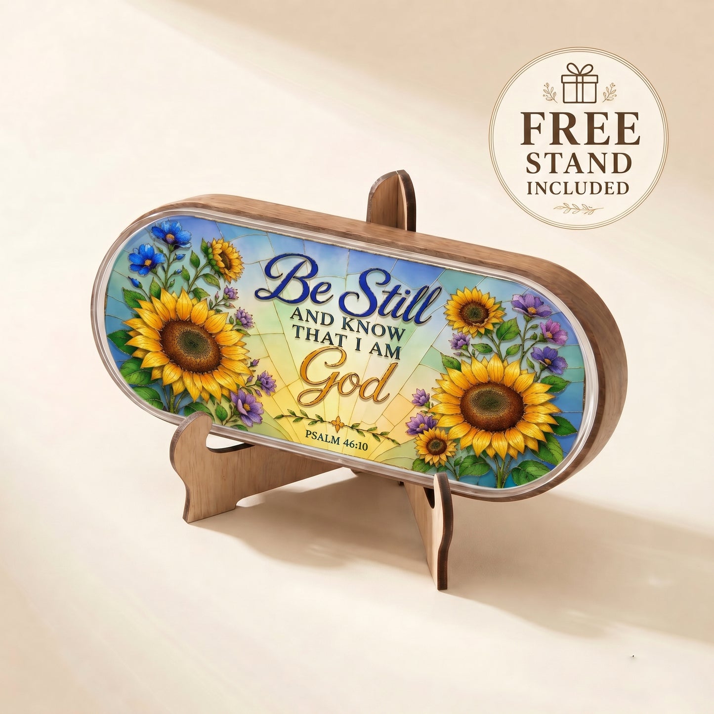 Be Still And Know That I Am God - Psalm 46:10 Pill Organizer