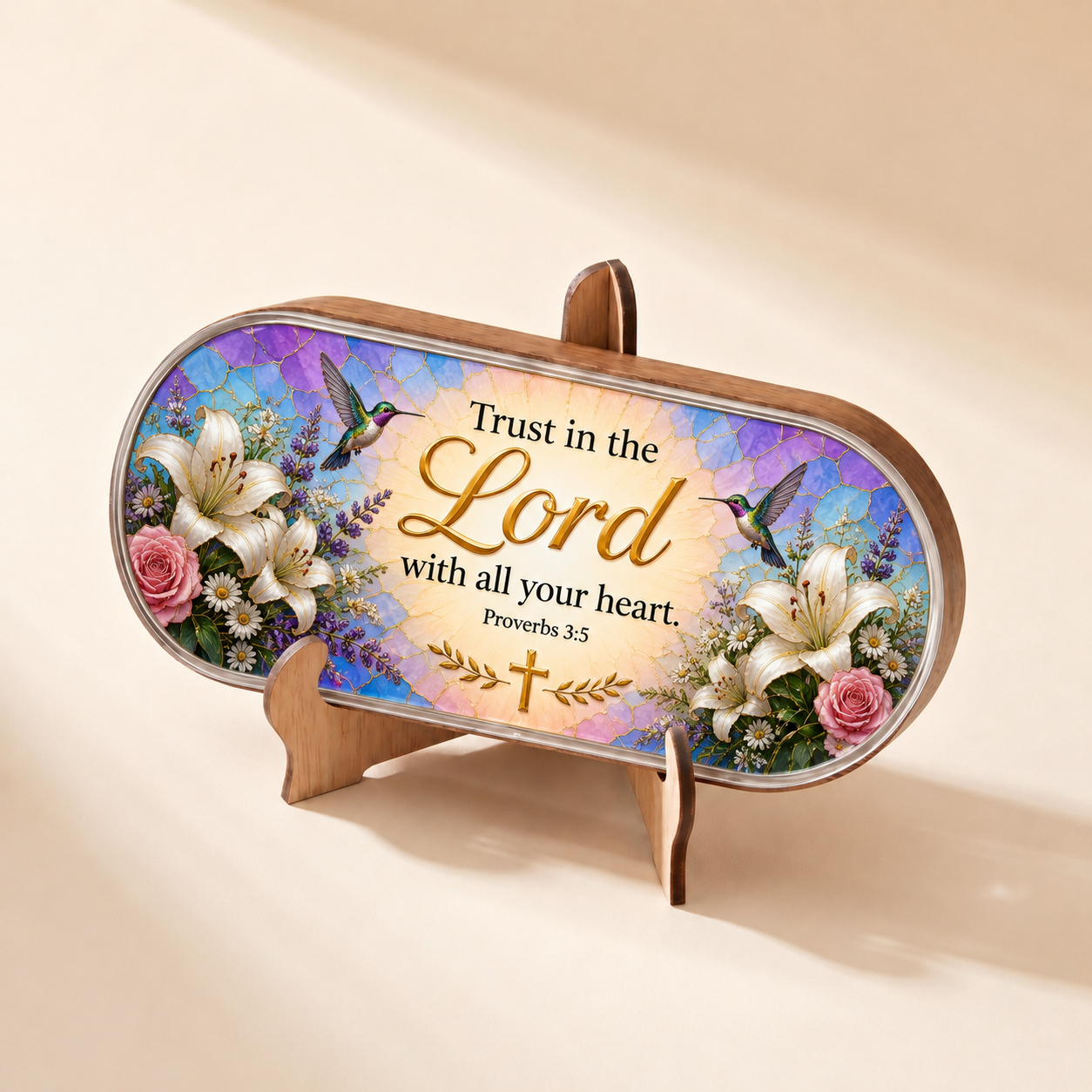 Trust in the Lord With All Your Heart - Proverbs 3:5 Pill Organizer