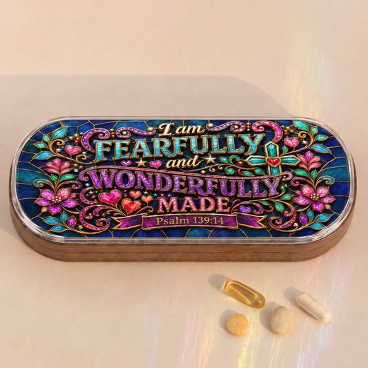 "I Am Fearfully and Wonderfully Made — Psalm 139:14" Pillcase
