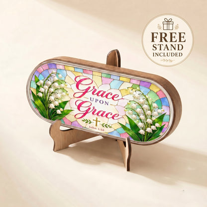 Grace Upon Grace - John 1:16 Pill Organizer