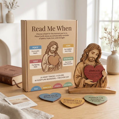 JESUS HEART DECOR SET