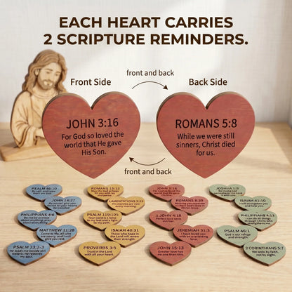 JESUS HEART DECOR SET