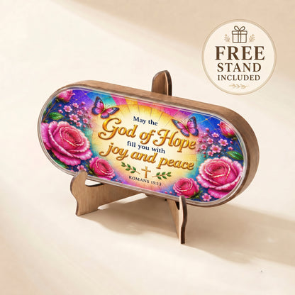 God of Hope - Romans 15:13 Pill Organizer
