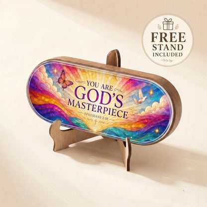 You Are God's Masterpiece - Ephesians 2:10 Pill Organizer