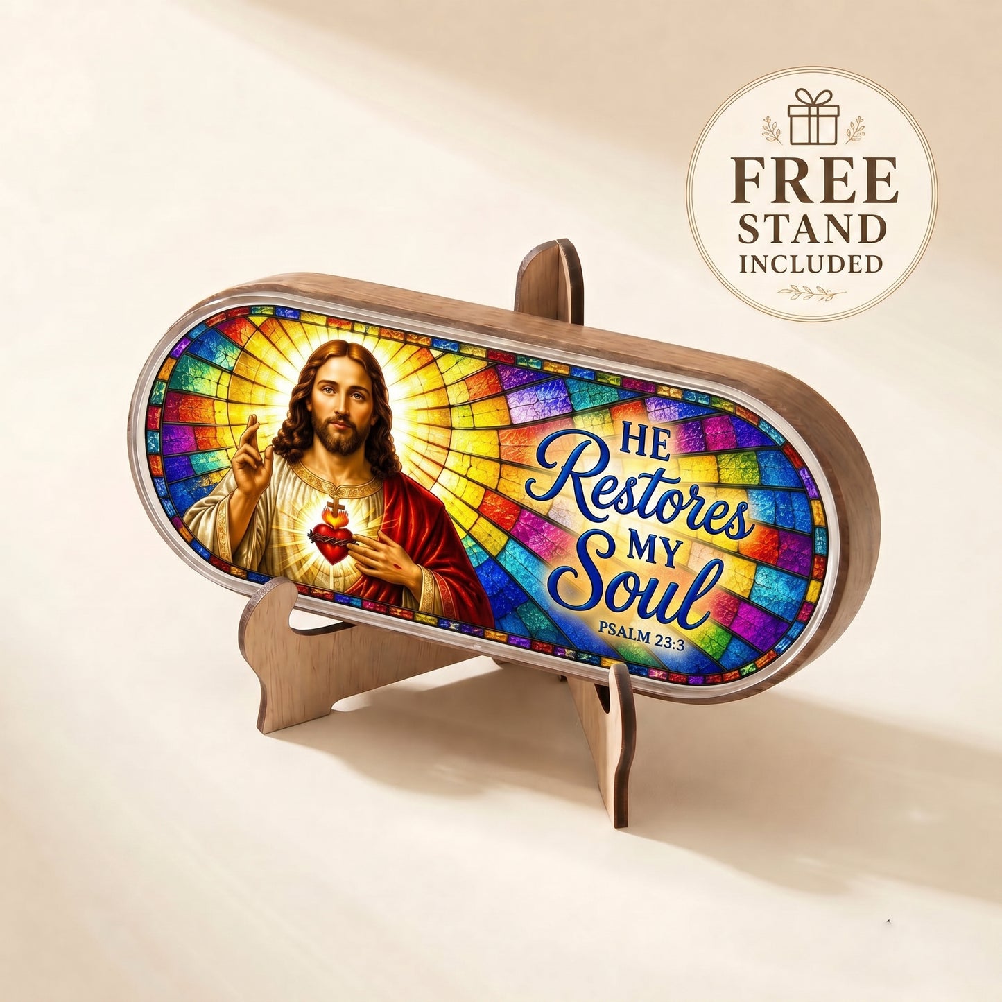 He Restores My Soul - Psalm 23:3 Pill Organizer