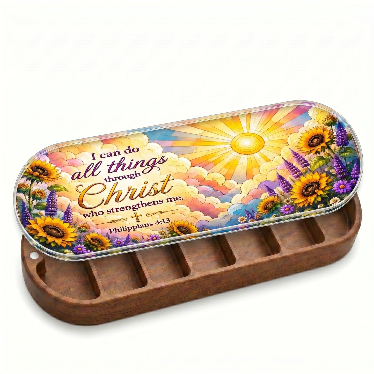 I Can Do All Things Through Christ Philippians 4:13 Pill Case