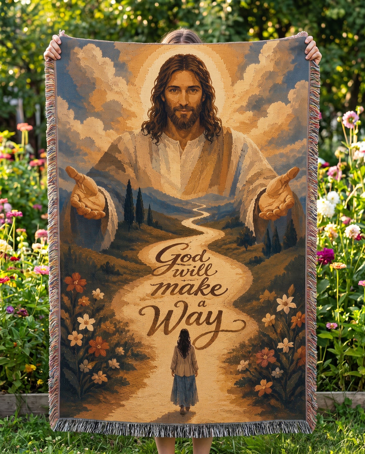 God Will Make a Way Woven Blanket gallery image 5