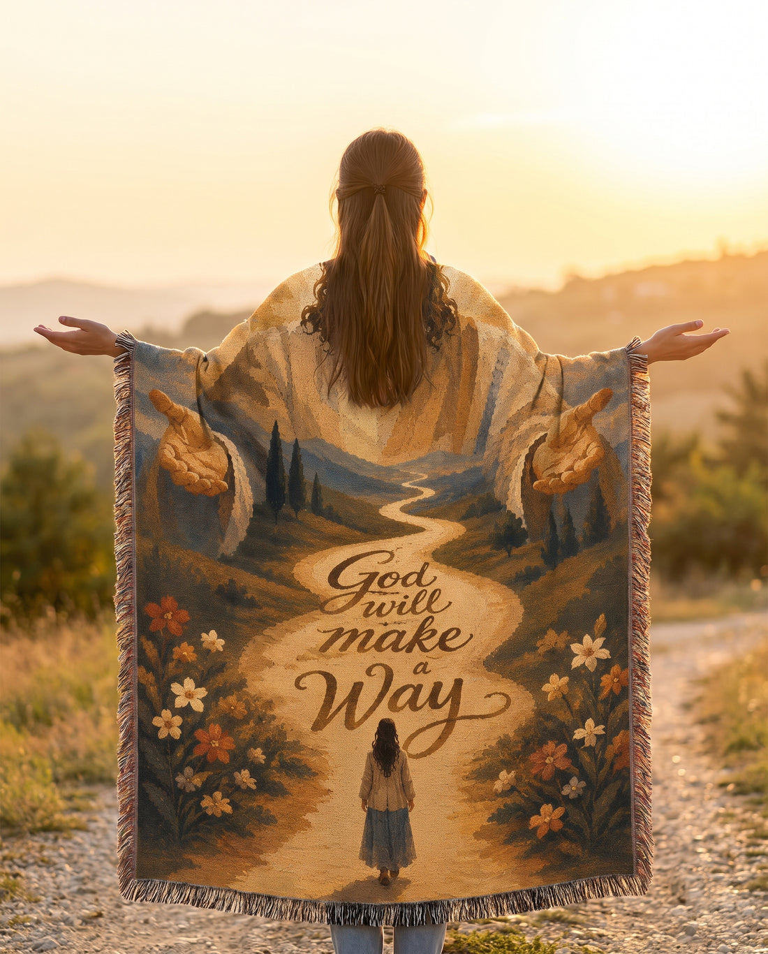 God Will Make a Way Woven Blanket gallery image 7
