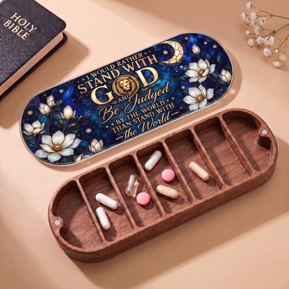 Stand with God Pillcase with Holy Bible and daily tablets
