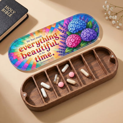 Everything Beautiful - Ecclesiastes 3:11 Pill Organizer