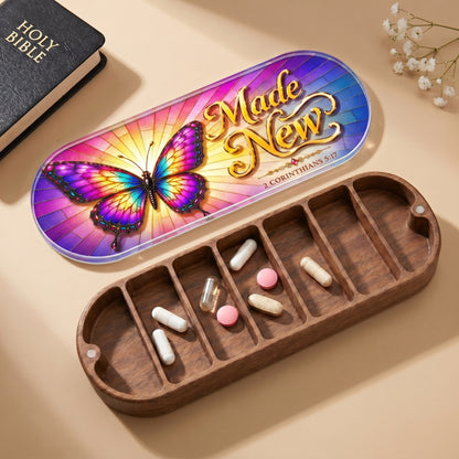 Made New - 2 Corinthians 5:17 Pill Organizer