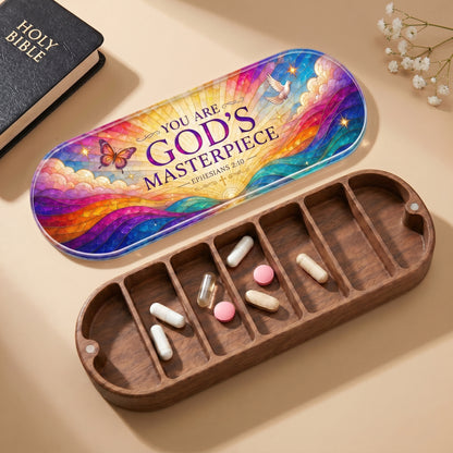 You Are God's Masterpiece - Ephesians 2:10 Pill Organizer