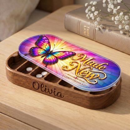 Made New - 2 Corinthians 5:17 Pill Organizer