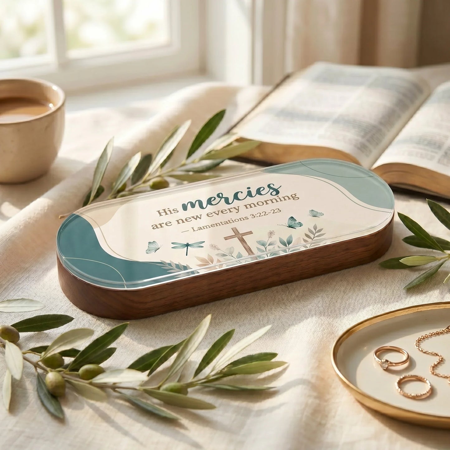 New Mercies & Sleep in Peace AM/PM Pill Organizer Set