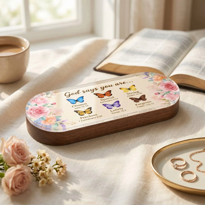 God Says You Are & Stillness AM/PM Pill Organizer Set