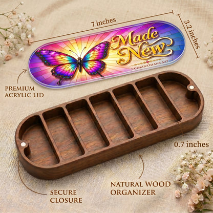 Made New - 2 Corinthians 5:17 Pill Organizer