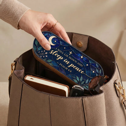 Sleep in Peace - Psalm 4:8 Pill Organizer