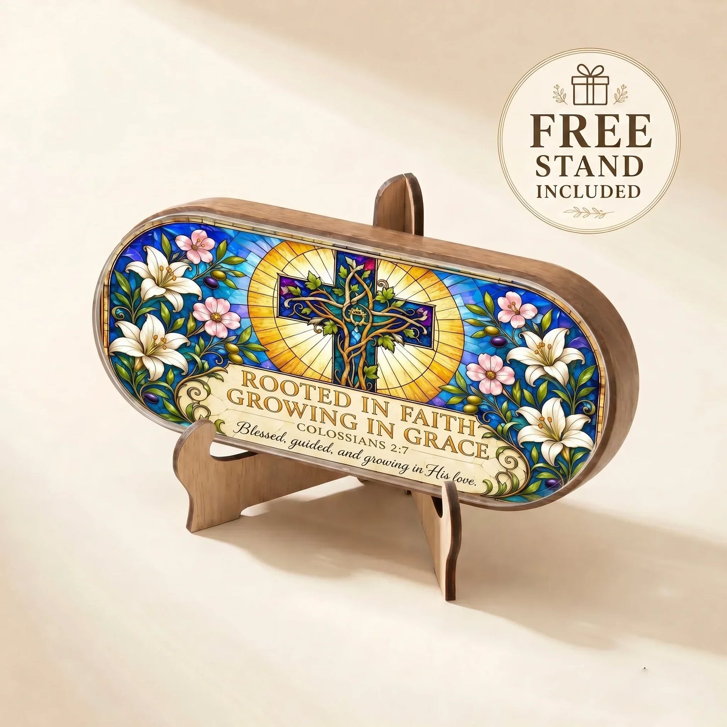 "Rooted in Faith, Growing in Grace — Colossians 2:7" Pill Case