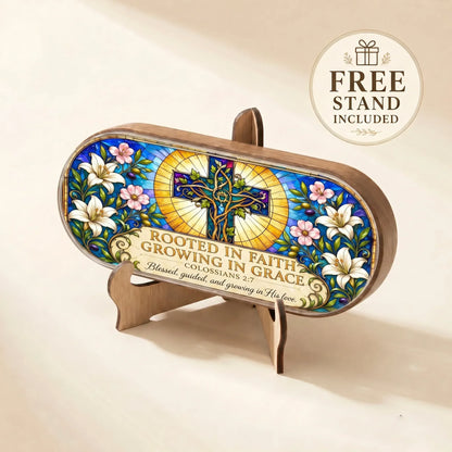 "Rooted in Faith, Growing in Grace — Colossians 2:7" Pill Case